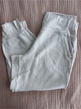 Athleta Coaster Luxe Waffle Knit Jogger Pants
